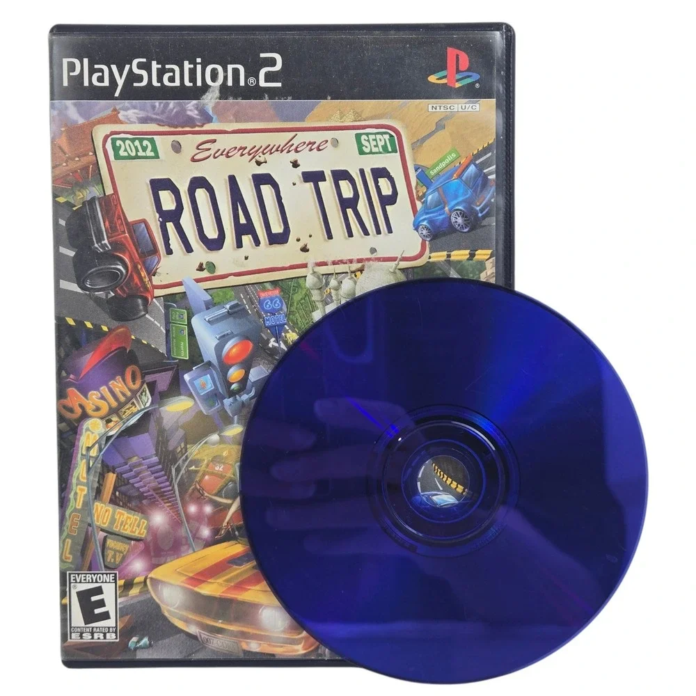 Sony Playstation 2 Road Trip Everywhere PS2 Racing Adventure Game No Manual MINT